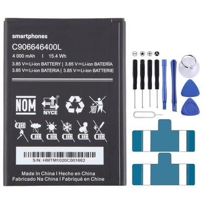 For BLU C906646400L 4000mAh Battery Replacement - Others by buy2fix | Online Shopping UK | buy2fix