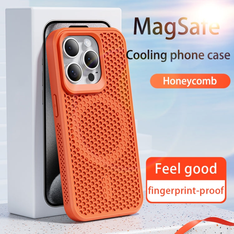 For iPhone 16 Plus MagSafe Magnetic Heat Dissipation Phone Case(Black) - iPhone 16 Plus Cases by buy2fix | Online Shopping UK | buy2fix