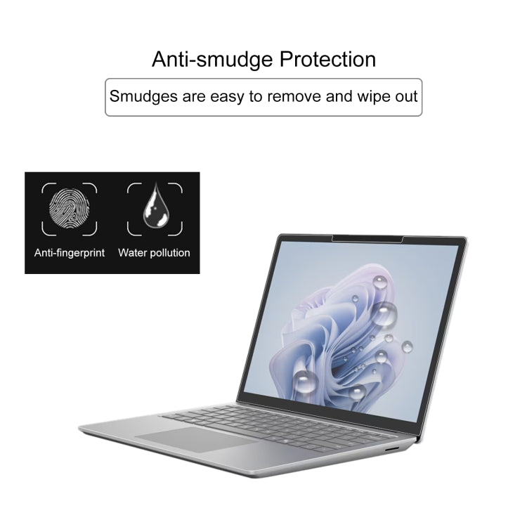 For Microsoft Surface Laptop 6 13.5 9H 0.3mm Explosion-proof Tempered Glass Film - Screen Protection Film by buy2fix | Online Shopping UK | buy2fix