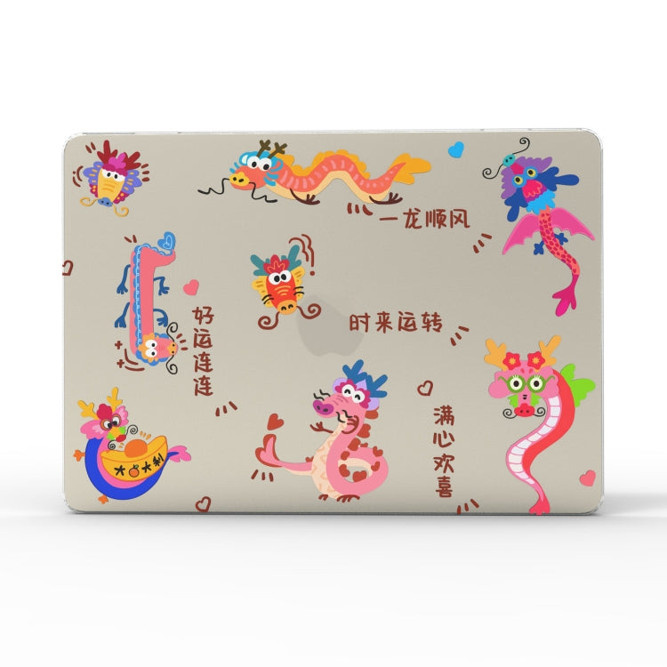 For MacBook 12 inch A1534 UV Printed Pattern Laptop Frosted Protective Case(DDC-1683) - MacBook Cases by buy2fix | Online Shopping UK | buy2fix