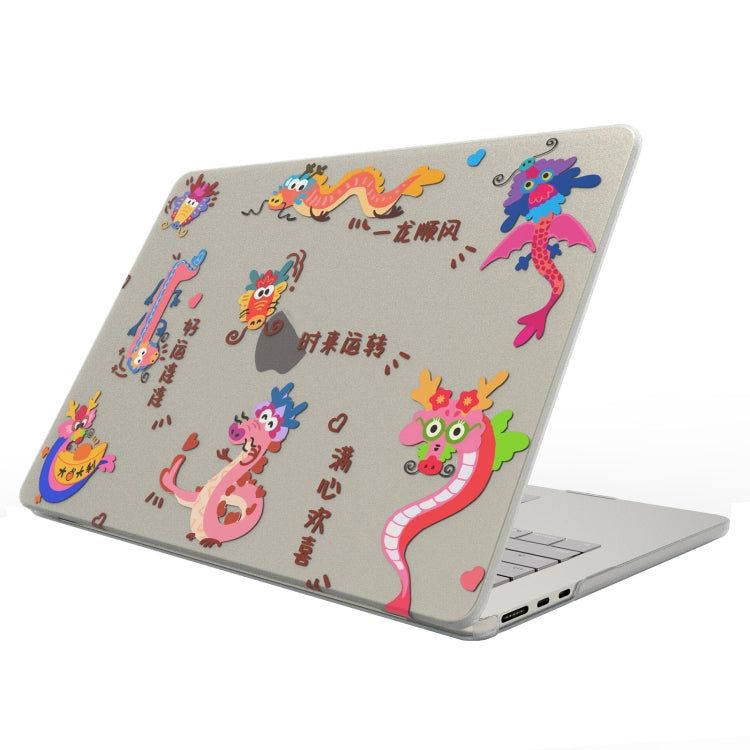 For MacBook Pro 13.3 A2338/A2251/A2289/A2159 UV Printed Pattern Laptop Frosted Protective Case(DDC-1683) - MacBook Pro Cases by buy2fix | Online Shopping UK | buy2fix