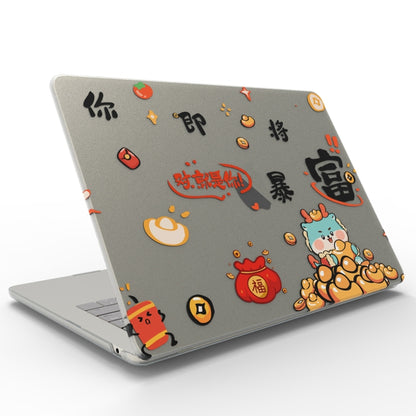 For MacBook Pro 15.4 A1286 UV Printed Pattern Laptop Frosted Protective Case(DDC-1689) - MacBook Pro Cases by buy2fix | Online Shopping UK | buy2fix