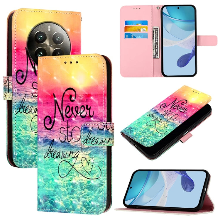 For Realme 12 Pro / Realme 12 Pro+ 3D Painting Horizontal Flip Leather Phone Case(Chasing Dreams) - Realme Cases by buy2fix | Online Shopping UK | buy2fix