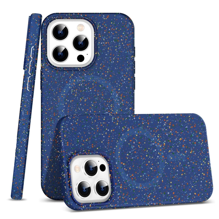 For iPhone 12 Pro Max Colorful Frosted Magsafe PC Hybrid TPU Phone Case(Blue) - iPhone 12 Pro Max Cases by buy2fix | Online Shopping UK | buy2fix