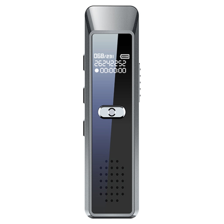 JNN Q7 Mini Portable Voice Recorder with OLED Screen, Memory:4GB(Metal Gray) - Recording Pen by JNN | Online Shopping UK | buy2fix