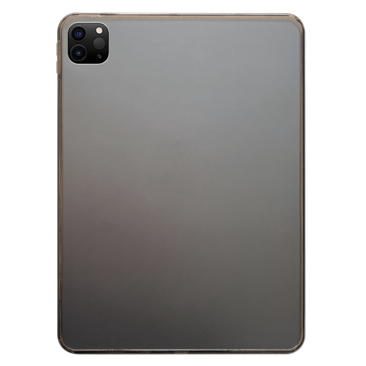 For iPad Air 13 2024 / Pro 12.9 2022  Skin-feeling Crystal Clear Acrylic Tablet Case(Black) - iPad Pro 12.9 (2022/2021) Cases by buy2fix | Online Shopping UK | buy2fix