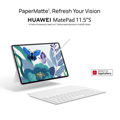 HUAWEI MatePad 11.5S PaperMatte Edition WIFI, 8GB+256GB, HarmonyOS 4.2 Hisilicon Kirin 9000WL, Not Support Google Play(Grey) - Huawei by Huawei | Online Shopping UK | buy2fix