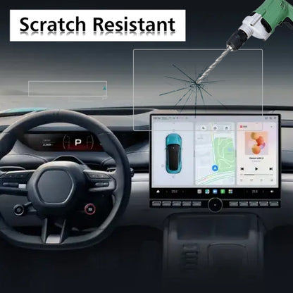 For XIAOMI SU7 2pcs Car Navigator Protective Film Tempered Glass Film - Accessories by buy2fix | Online Shopping UK | buy2fix