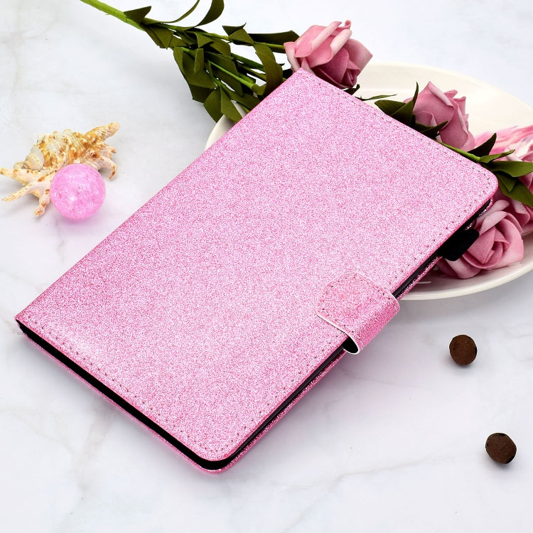 For iPad Pro 11 2024 Glitter Smart Leather Tablet Case(Pink) - iPad Pro 11 2024 Cases by buy2fix | Online Shopping UK | buy2fix