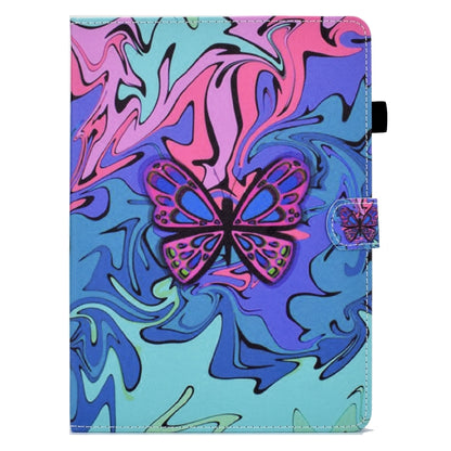 For iPad Pro 11 2024 Colored Drawing Sewing Smart Leather Tablet Case(Little Butterfly) - iPad Pro 11 2024 Cases by buy2fix | Online Shopping UK | buy2fix