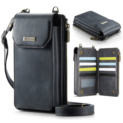 CaseMe Me40 Vertical Multifunctional Shoulder Crossbody Phone Bag(Black) -  by CaseMe | Online Shopping UK | buy2fix