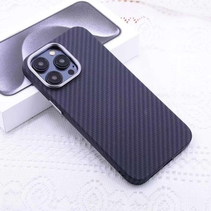 For iPhone 13 Pro Kevlar Carbon Fiber Texture MagSafe Magnetic Phone Case(Black) - iPhone 13 Pro Cases by buy2fix | Online Shopping UK | buy2fix