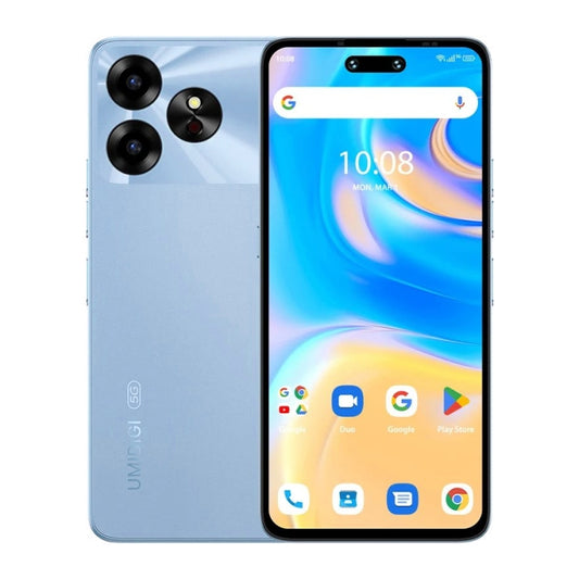 UMIDIGI G6 5G, 6GB+128GB, Face ID Identification, 6.6 inch UMIDIGI OS Dimensity 6100+ 5G Octa Core, Network: 5G(Ice Blue) - UMIDIGI by UMIDIGI | Online Shopping UK | buy2fix