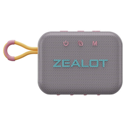 Zealot S75 Portable Outdoor IPX6 Waterproof Bluetooth Speaker(Grey) - Waterproof Speaker by ZEALOT | Online Shopping UK | buy2fix