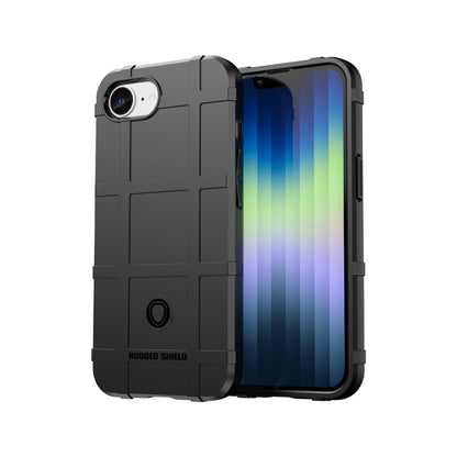 For iPhone SE 2024 Full Coverage Shockproof TPU Phone Case(Black) - More iPhone Cases by buy2fix | Online Shopping UK | buy2fix