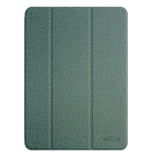 For iPad Air 13 2024 Mutural YASHI Series Tablet Leather Smart Case(Green) - More iPad Cases by Mutural | Online Shopping UK | buy2fix