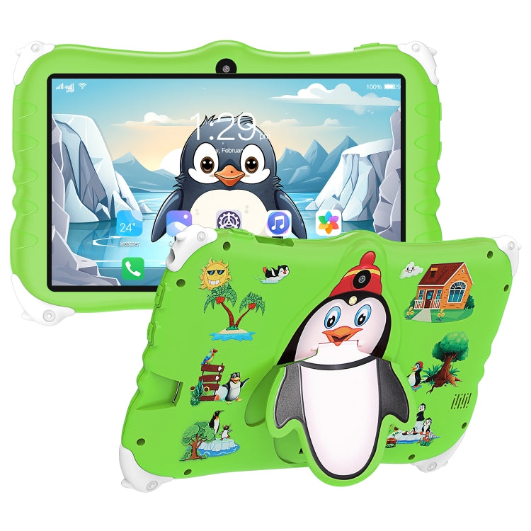 Penguin 7 inch WiFi Kids Tablet PC, 2GB+16GB, Android 7.0 MT6735 Octa Core CPU(Green) -  by buy2fix | Online Shopping UK | buy2fix