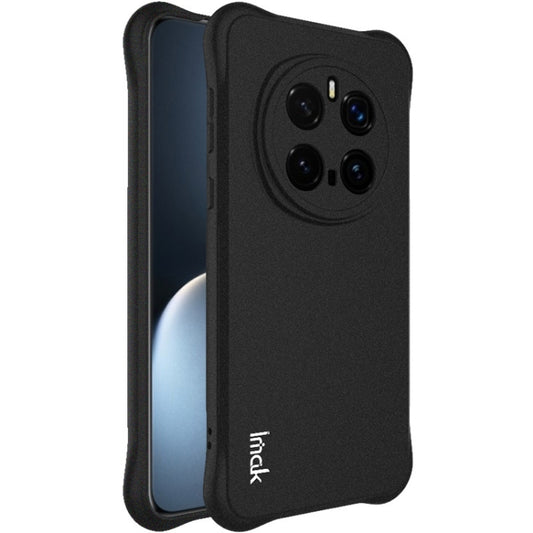 For Honor Magic7 Pro 5G imak Shockproof Airbag TPU Phone Case(Matte Black) - Honor Cases by imak | Online Shopping UK | buy2fix