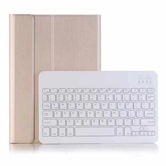 For Huawei MatePad T8 Ultra-thin Detachable Bluetooth Keyboard Leather Tablet Case with Stand & Sleep Function & Backlight(Gold) - Huawei Keyboard by buy2fix | Online Shopping UK | buy2fix