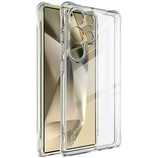 For Samsung Galaxy S25 Ultra 5G imak Shockproof Airbag TPU Phone Case(Transparent) - Galaxy S25 Ultra 5G Cases by imak | Online Shopping UK | buy2fix