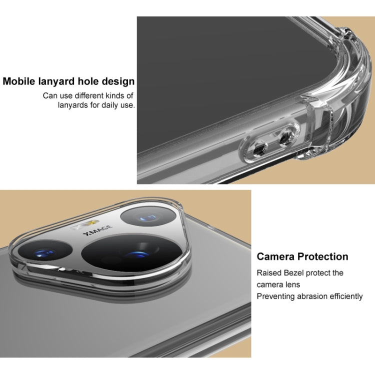 For Motorola Moto G85 / S50 Neo imak Shockproof Airbag TPU Phone Case(Matte Black) - Motorola Cases by imak | Online Shopping UK | buy2fix