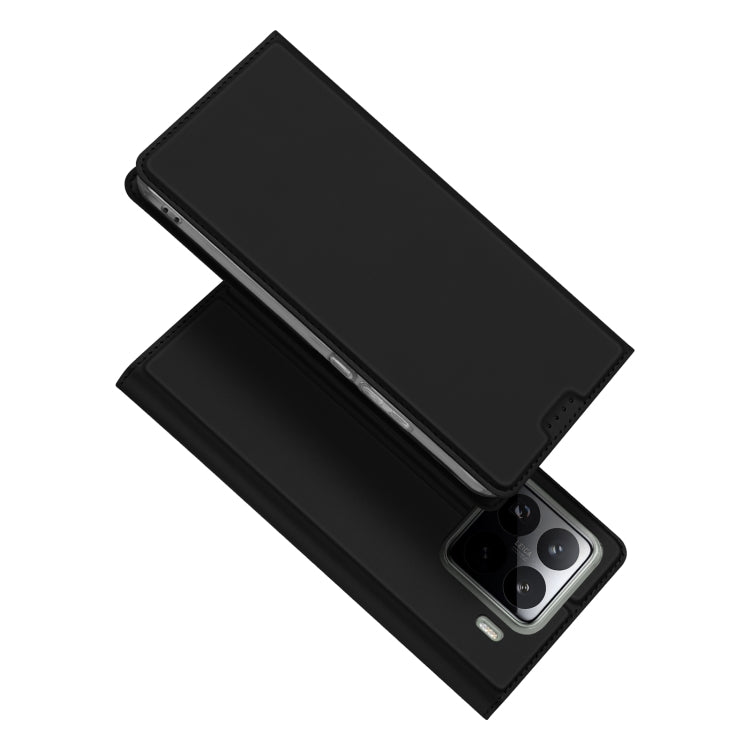 For Xiaomi 15 Pro DUX DUCIS Skin Pro Series Flip Leather Phone Case(Black) - 15 Pro Cases by DUX DUCIS | Online Shopping UK | buy2fix