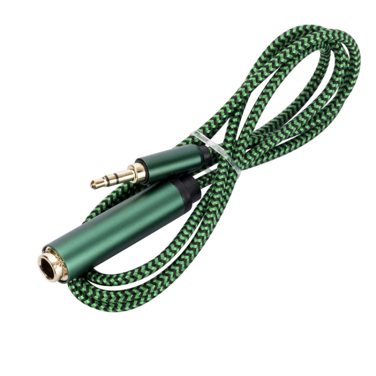 3.5mm Male to 6.35mm Female  Audio Adapter Cable, Length:0.5m(Green) - Aux Cable by buy2fix | Online Shopping UK | buy2fix