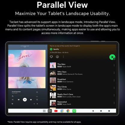 Teclast T50 Max Tablet PC 11 inch, 8GB+256GB,  Android 14 MediaTek Helio G99 Octa Core, 4G LTE Dual SIM - TECLAST by TECLAST | Online Shopping UK | buy2fix