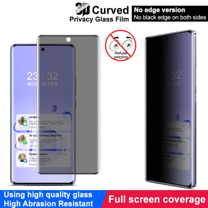 For Realme GT Neo6 SE 5G imak 3D Curved Privacy Full Screen Tempered Glass Film - Realme Tempered Glass by imak | Online Shopping UK | buy2fix