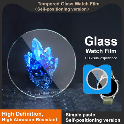 For Samsung Watch4 Classic 42mm imak Tempered Glass Watch Film, Self-positioning Version - Screen Protector by imak | Online Shopping UK | buy2fix