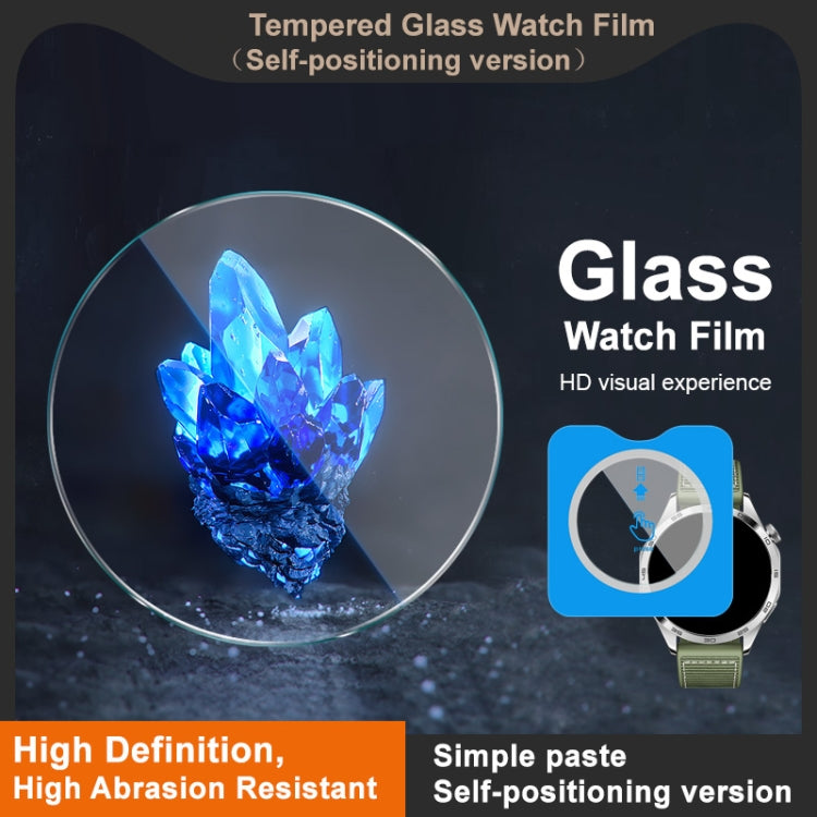 For Samsung Watch Ultra 47mm imak Tempered Glass Watch Film, Self-positioning Version - Screen Protector by imak | Online Shopping UK | buy2fix