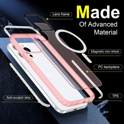 For iPhone 15 Pro Skin Feel Airbag Shockproof MagSafe Phone Case(Pink) - iPhone 15 Pro Cases by buy2fix | Online Shopping UK | buy2fix