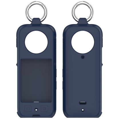 For Insta 360 X4 Portable Silicone Protective Case(Midnight Blue) - Case & Bags by buy2fix | Online Shopping UK | buy2fix