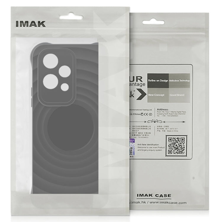 For OPPO Reno12 Global IMAK UC-6 Series Manbo Frosting Soft Phone Case(White) - Reno12 Cases by imak | Online Shopping UK | buy2fix