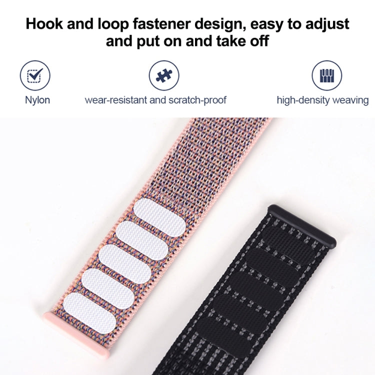 For Samsung Galaxy Watch Ultra 47mm Plastic Connector Nylon Loop Watch Band(Milky White) - Watch Bands by buy2fix | Online Shopping UK | buy2fix