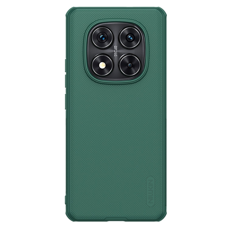 For Redmi Note 14 Pro 5G NILLKIN Frosted Shield Pro PC + TPU Phone Case(Green) - Note 14 Pro Cases by NILLKIN | Online Shopping UK | buy2fix