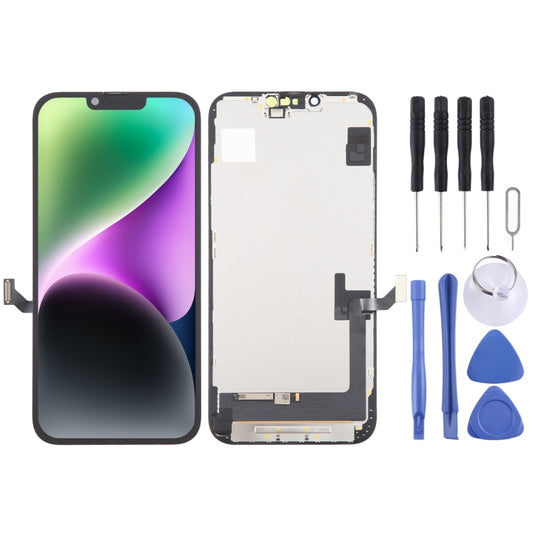 For iPhone 14 Plus Soft GX OLED LCD Screen with Digitizer Full Assembly - LCD Related Parts by buy2fix | Online Shopping UK | buy2fix