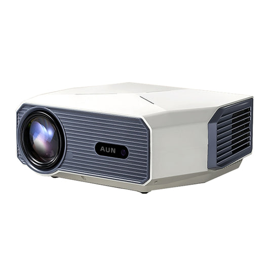 AUN A004 Pro 1920 x 1080P 9000Lumen Android 9.0 Portable LCD Projector, UK Plug(White) - LED Projector by AUN | Online Shopping UK | buy2fix