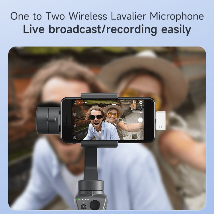 SX88 1 TX + 2 RX Smart Noise Reduction Lavalier Wireless Microphone, Specification:8 Pin(Silver) - Microphone by buy2fix | Online Shopping UK | buy2fix