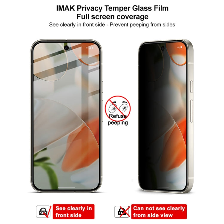 For Google Pixel 9 / 9 Pro imak HD Full Screen Anti-spy Tempered Glass Protective Film - Google Tempered Glass by imak | Online Shopping UK | buy2fix