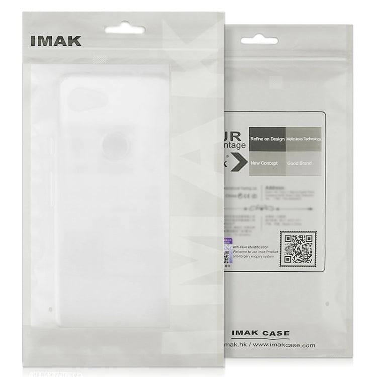 For Tecno Spark Go 2024 IMAK UX-4 Series Four-corner Shockproof Phone Case(Transparent) - Tecno Cases by imak | Online Shopping UK | buy2fix