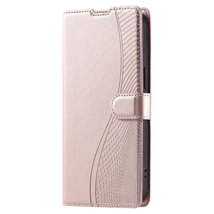 For iPhone 16 Voltage Ultra-thin Dot Leather Phone Case(Rose Gold) - iPhone 16 Cases by buy2fix | Online Shopping UK | buy2fix