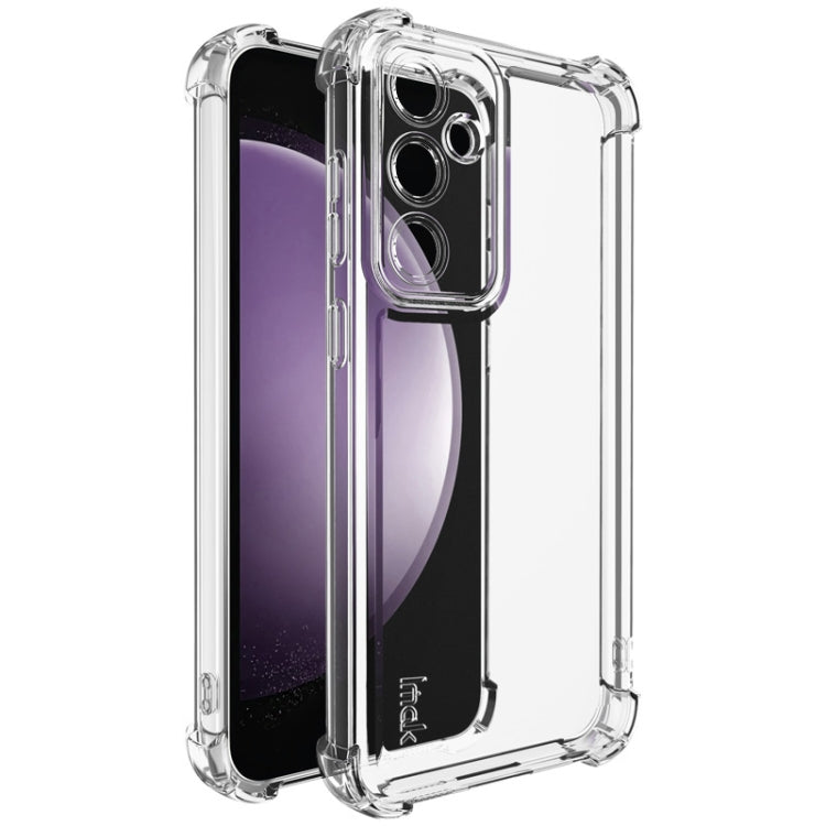 For Samsung Galaxy S23 FE 5G IMAK UX-4 Series Four-corner Shockproof Phone Case(Transparent) - Galaxy S23 FE 5G Cases by imak | Online Shopping UK | buy2fix