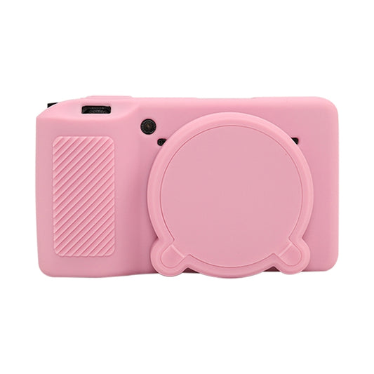 For Ricoh GR III Soft Silicone Protective Case(Pink) - Protective Case by buy2fix | Online Shopping UK | buy2fix