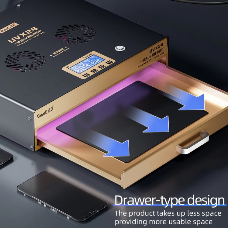 Qianli UVX24 16 inch Powerful Integrated UV Curing Lamp Box, Plug:UK Plug - Others by QIANLI | Online Shopping UK | buy2fix