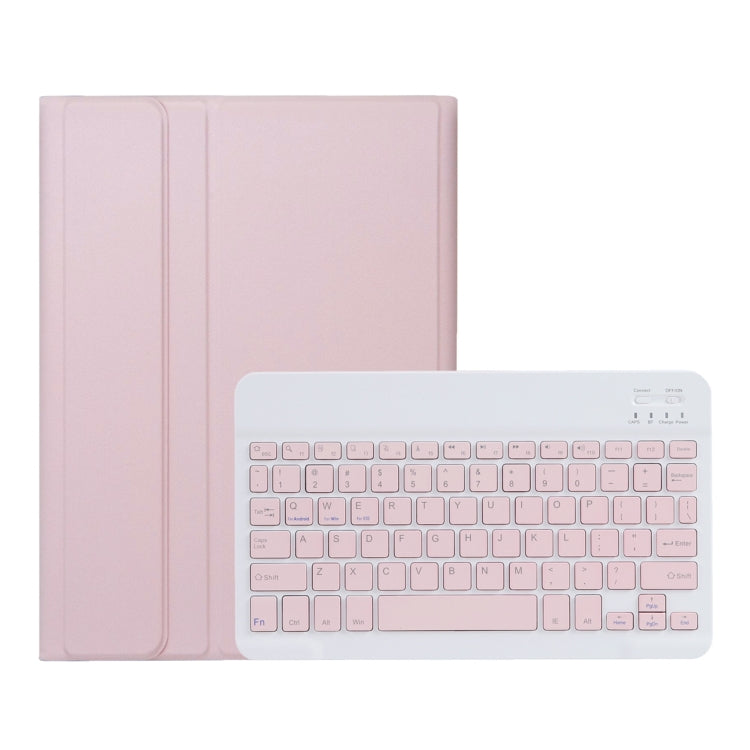 For Huawei MatePad 11.5 S 2024 AH20 Ultra-thin Detachable Bluetooth Keyboard Leather Tablet Case(Pink White) - Others Keyboard by buy2fix | Online Shopping UK | buy2fix