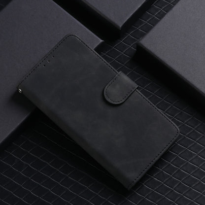 For DOOGEE N20 Pro Solid Color Skin Feel Magnetic Buckle Horizontal Flip Calf Texture PU Leather Case with Holder & Card Slots & Wallet(Black) - More Brand by buy2fix | Online Shopping UK | buy2fix