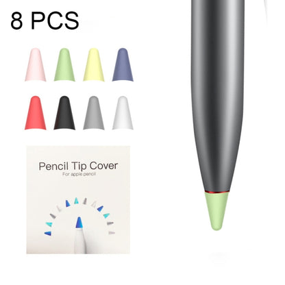 8 PCS Non-slip Mute Wear-resistant Nib Cover for M-pencil Lite (Colour) - Pencil Accessories by buy2fix | Online Shopping UK | buy2fix