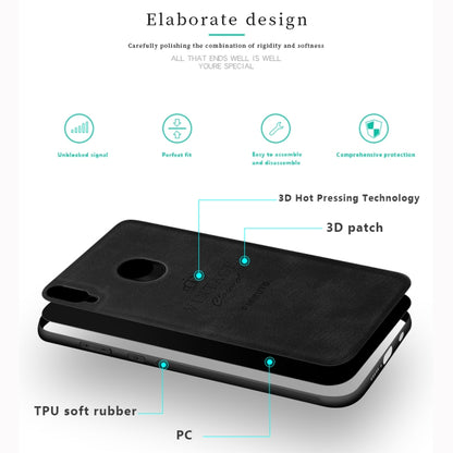 PINWUYO Shockproof Waterproof Full Coverage PC + TPU + Skin Protective Case for Huawei P20 Lite / Nova 3e(Black) - Huawei Cases by PINWUYO | Online Shopping UK | buy2fix