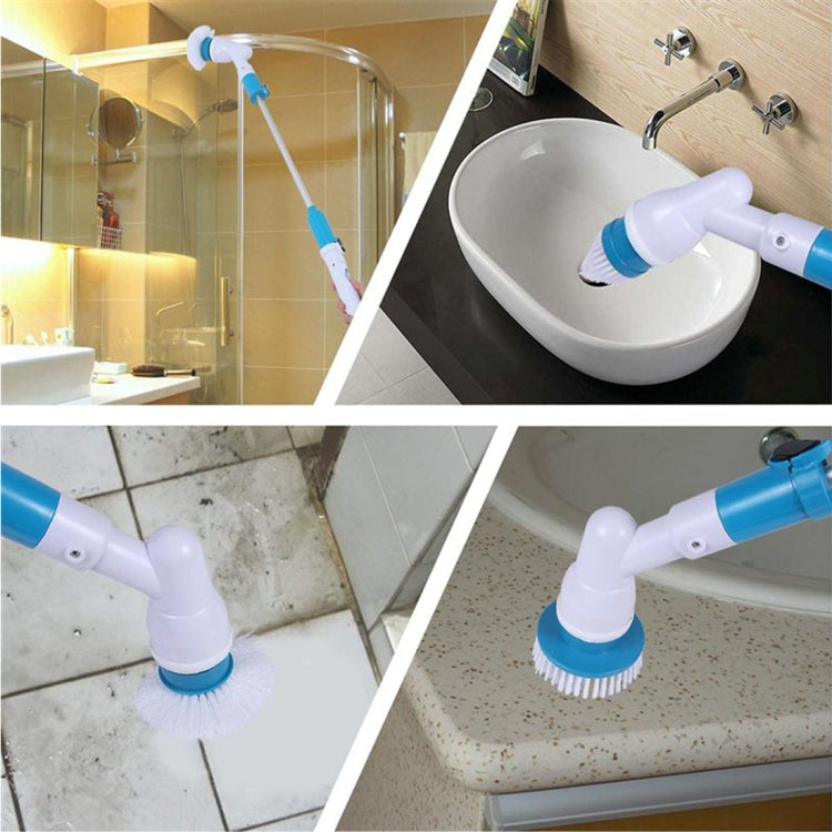 Multi-function Tub and Tile Scrubber Cordless Power Spin Scrubber Power Cleaning Brush Set for Bathroom Floor Wall, AU Plug - Cleaning Tools by buy2fix | Online Shopping UK | buy2fix